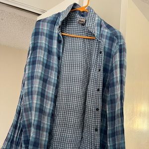 Men’s Large Faherty Reversible Flannel